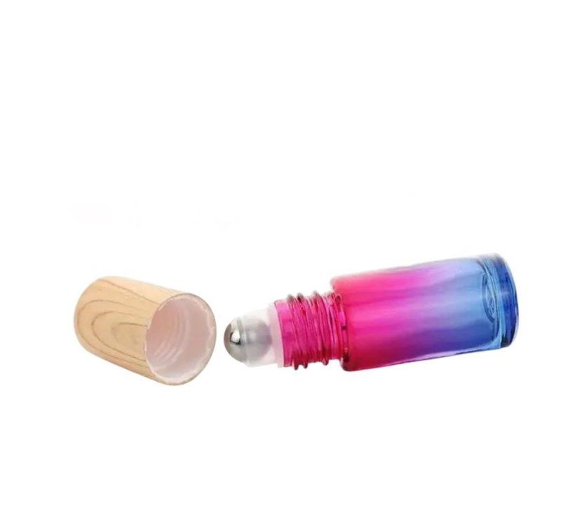 Skleněný roll-on s kovovou kuličkou 5 ml