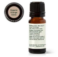 Směs esenciálních olejů Organic Pomeranč s hřebíčkem