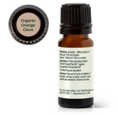 Směs esenciálních olejů Organic Pomeranč s hřebíčkem
